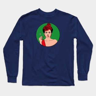 Romantic Frida Kahlo Long Sleeve T-Shirt